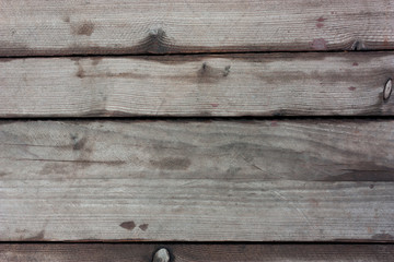 Old wooden wet boards.