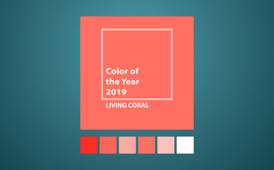 Living Coral color of the year.