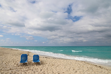karibischer Strand auf Kuba