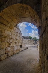 Roman theater in the ancient city of Bet Shean
