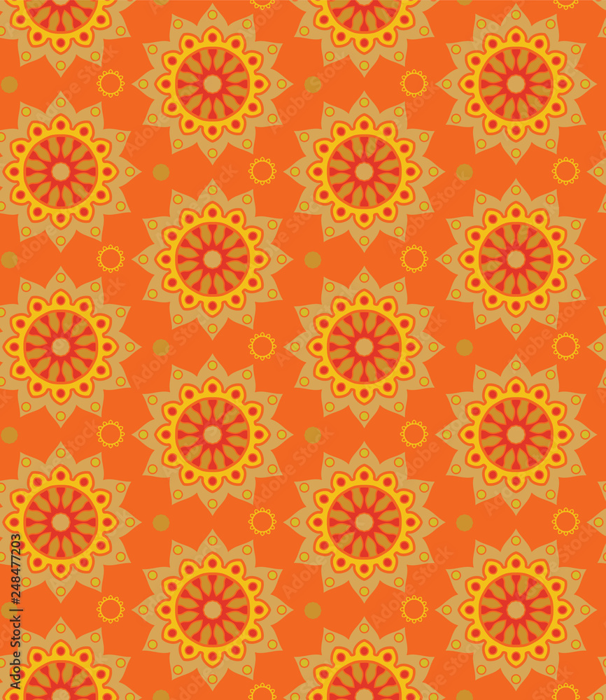 Poster abstract seamless background of abstract patterns