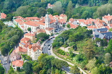 Fototapeta na wymiar piękna Sintra, Portugalia