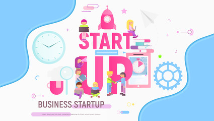Startup Business Landing Page