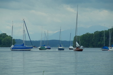 View of Lake Starnberg