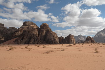 Desert in jordan