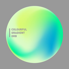 Colourful abstract gradient for all kinds of branding projects, or just to create the artwork. Abstract a unique colourful orb for brand designs, app interfaces, or even phone backgrounds.