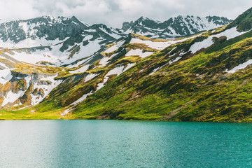 Wonderful scenic view of a clean lake