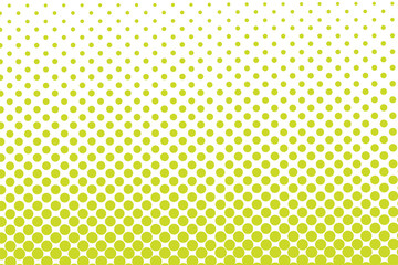 yellow halftone dots pattern background.