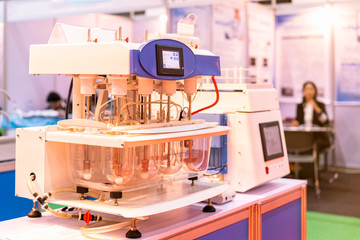 High technology automatic tablet dissolution tester for sample drug of ability solvency measuring &...