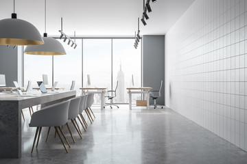 Coworking office interior