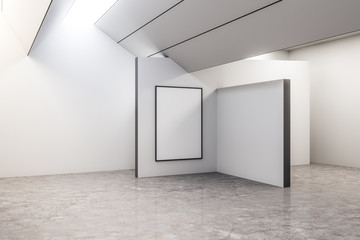 Clean exhibition hall