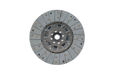 Car clutch isolated on a white background.