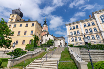 Fototapeta na wymiar Das Untere Schloss in Greiz, Thüringen, Deutschland