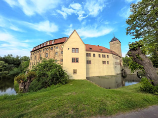 Fototapeta na wymiar Wasserburg Kapellendorf, Thüringen, Deutschland