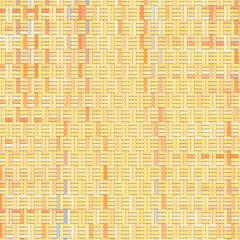 Conceptual texture, woven mat or rattan, virtual geometric pattern for design catalog or background.