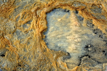 Piękna spieniona woda