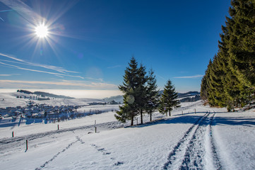 Winter in Gersbach Black Forest
