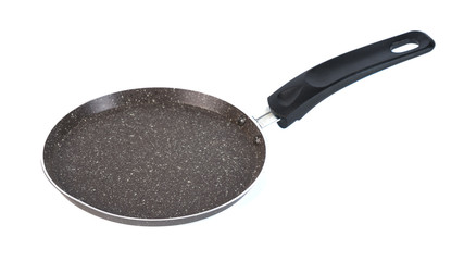 New Frying pan isolated on white background