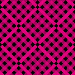 Seamless plaid pattern background on black. illustration