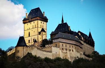 Fototapeta premium old castle Karlstejn