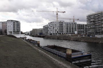 Bauboom in Berlin, hier Europacity 2019
