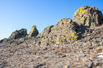 Panoramic view of Olkhon Island