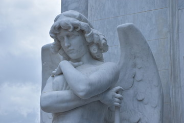 Anioł, posąg © Agata