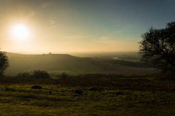 Fototapeta na wymiar Buckinghamshire Landscape