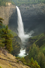 Helmcken Falls on Murtle River in Wells Gray Provincial Park, British Columbia, Canada