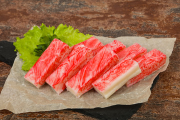 Crab surimi stick