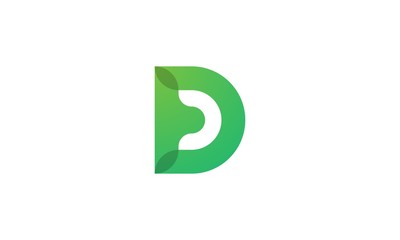 letter d green logo