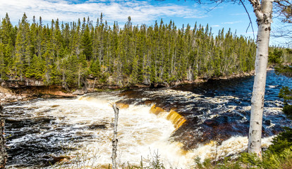 Big Falls, Sir Richard Squires Memorial Provincial Park, Newfoundland, Canada