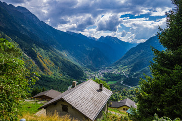 Austrian Alps Valley