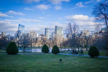 Fototapeta premium Boston Skyline