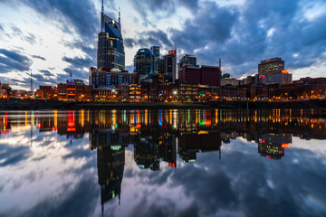 Nashville City Skyline