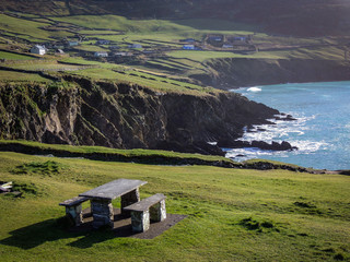 Stone Picnic Bench