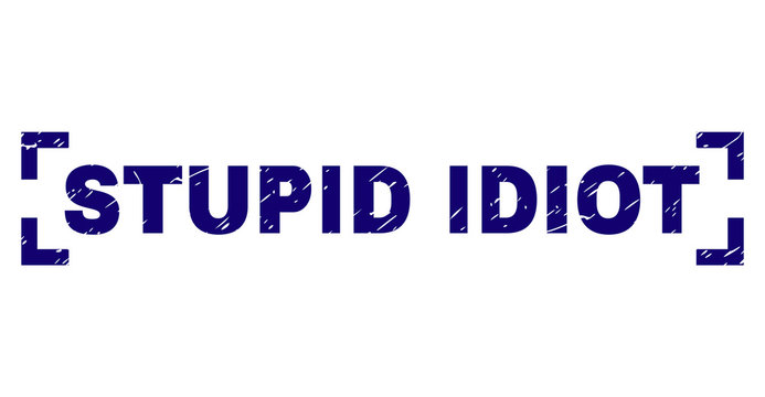 YOU'RE AN IDIOT Typography Vector Illustration Royalty Free SVG, Cliparts,  Vectors, and Stock Illustration. Image 56433701.