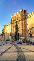 Cifte Minareli Medrese (Double Minaret Thelogical Schools). The structure is located at the city...