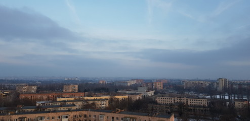 panorama of Rivne Ukraine