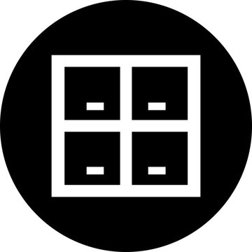  Vector locker icon