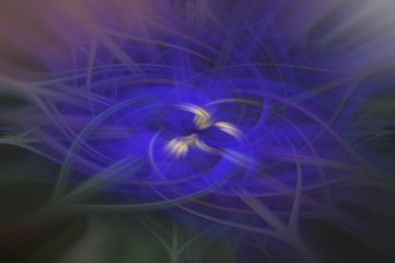 colorful abstract background of different colors of wavy lines for design solutions