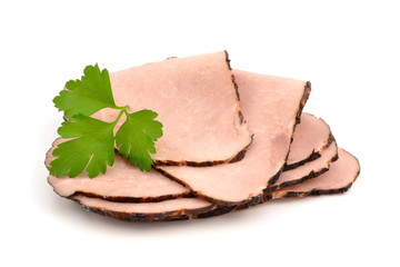 szynka pieczona w plastrach