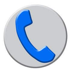 illustration of telephone icon