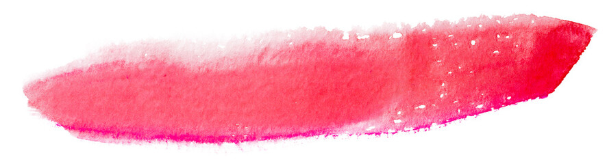 watercolor texture stain pink. abstract isolated on white background hand-drawn brush. high resolution texture photos