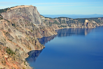 The slope of Crater Lake NP, Oregon