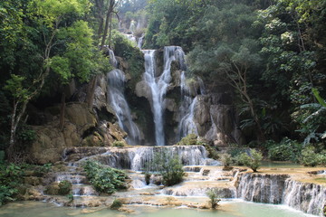 Fototapeta na wymiar Wasserwunder Laos