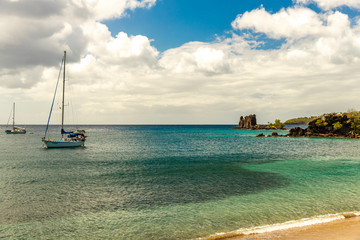 Saint Vincent and the Grenadines, sailboats
