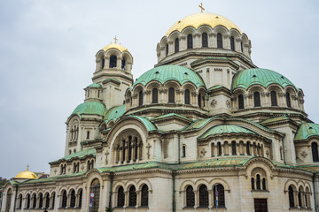 Alexander-Newski-Kathedrale Sofia - viele Kuppeln