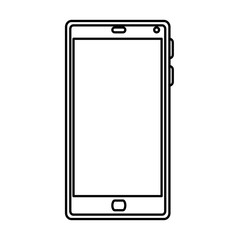 smartphone device isolated icon