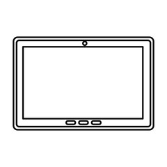 tablet device isolated icon